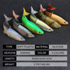 Spinpoler 4.5g 9g 19g 3D Swimbait Baitfish