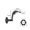 Metal Replacement Spinning Fishing Reel Handle