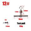 10Pcs/Lot Cross Line Bearing Rolling Swivel
