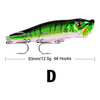 FLYSAND 93mm 12.5g Topwater Popper