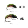 ICERIO 6Pcs/Lot UV Scud Nymph Fly