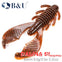 B&U WD01 MAX PRO 50MM/90MM Soft Plastic Craw Lure