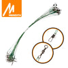 Meredith Anti Bite 15cm-30cm Steel Wire Leader With Swivel