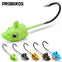 ProBeros 5Pcs 3.5g 5g 7g Multicolor Jig Head Hook
