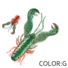 Supercontinent 40mm/15pcs 70mm/6pcs Filet Craw