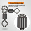 ORJD 50pcs/lot 3 Rolling Triangle Joint Swivel