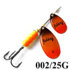 FISH KING 1Pc 3# 5# 25g Double Blade Spinner