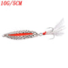 Spoon with Feathered Treble Hook 2.5-20g - 1 PC
