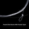 Goture 5pcs/Set Tapered 9FT/2.74M Fly Fishing Leader with Loop