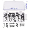 JYJ 1g 1.5g 2g 3g 3.5g Jig Hook Set