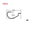 Worm Hooks -50Pcs/Lot