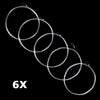 Goture 5pcs/Set Tapered 9FT/2.74M Fly Fishing Leader with Loop