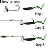 10pcs/lot 1g 2g 3.5g 5g 7g 10g Round Ball Jig Head Fishhook