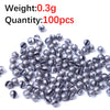 Oval Split Shot Sinker - 100PC