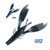 DYY 6Pcs/Lot 10cm 9g Soft Plastic Craw Flapper