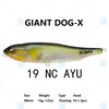 Megabass GIANT DOG-X 98mm 14g Floating Top Water Lipless Bait