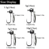 Round Jig Head Hook with Blade 5pcs/lot