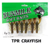 Sunmile 6Pc/Lot 7.5cm/3.5g Soft Crayfish Baits