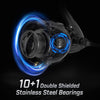 Piscifun Carbon X II Spinning Reel 5.5oz Carbon Frame and Rotor 6.2:1/5.2:1 10+1BB