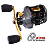 MITCHELL ESCORT RZ-7 7.2:110KG MAX Ultralight Baitcasting Reel