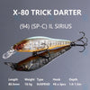 Megabass X-80 TRICK DARTER Suspend /Sinking 1.5m Jerkbait