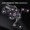 SoloKing ACURA HICC-50 Pro BFS Baitcasting Reel 7.1:1/8.1:1 10+1BB 4Kg Max Drag