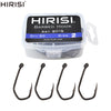 Hirisi 8019 50pcs 2# - 8# PTFE Coated