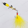LETOYO 1Pc  9g 70mm/13g 85mm Rotating Spinner Lure