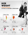 THKFISH 50pcs Ice Fishing Jig Hook Kit