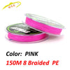 W&K Zillion 150m PE Braid Line