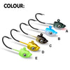 ProBeros 5Pcs 3.5g 5g 7g Multicolor Jig Head Hook