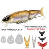 JOHNCOO 1Pc 135mm/160mm Swimbait
