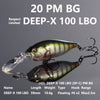 Megabass DEEP-X 100 LBO 100mm  Hyper-responsive Deep Diving Crankbait