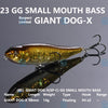 Megabass GIANT DOG-X 98mm 14g Floating Top Water Lipless Bait