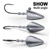 JYJ 7g 10g 15g 21g 28g 35g Triangle Headed Jig Hook