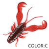 Supercontinent 40mm/15pcs 70mm/6pcs Filet Craw