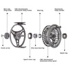Goture B10254 2+1BB 1:1 3/4 5/6 7/8 9/10 WT Fly Fishing Reel