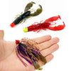 Sunmile 6Pc/Lot 7.5cm/3.5g Soft Crayfish Baits