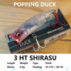Megabass POPPING DUCK 60mm 6.5g Floating Topwater Popper