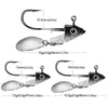 OugaFish 1Pc 7.5-15g Sinking Jig Head Spinning Hook