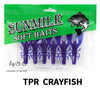Sunmile 6Pc/Lot 7.5cm/3.5g Soft Crayfish Baits