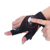 Fingerless LED Light Fishing Gloves