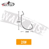 Walk Fish 50PCS 5/0# - 8# Wide Offset Crank Bait Hook
