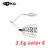 ORJD 1Pc 3.5g/5g Spinnerbait