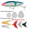 JOHNCOO 1Pc 135mm/160mm Swimbait