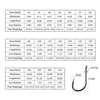 AOrace Fishing Hooks -  40-100pcs
