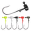 Shaddock Fishing 25Pcs 2.8g 3.5g 4.6g Ned Rig Jig Head Hook