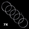 Goture 5pcs/Set Tapered 9FT/2.74M Fly Fishing Leader with Loop