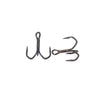Outkit 5pcs/box Bent Design Treble Hook 6-14#