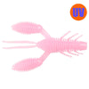 B&U SPARKLY09 4Pcs/Lot 70mm Soft Craw Bait